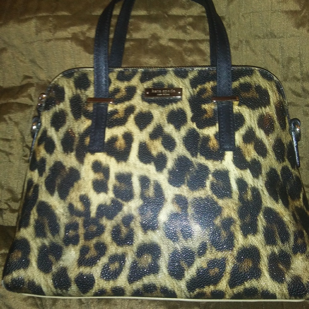 Kate Spade Cedar Street leopard handbag